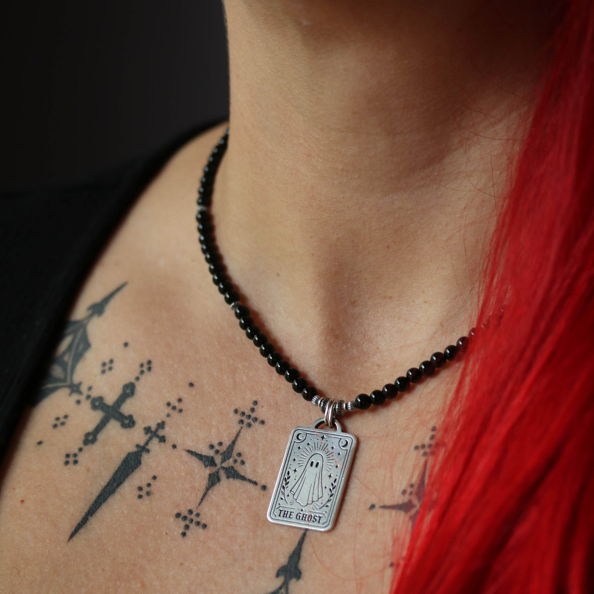 The Ghost - Onyx pendant