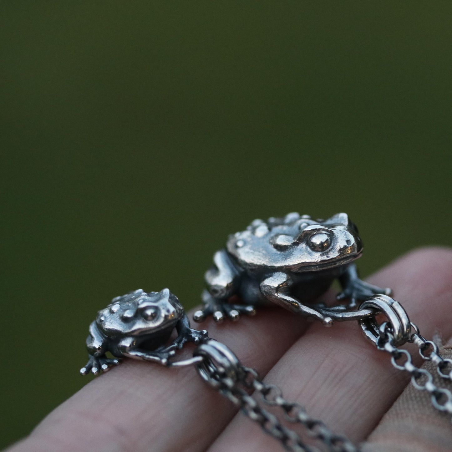 Toad Familiar Pendant - Large