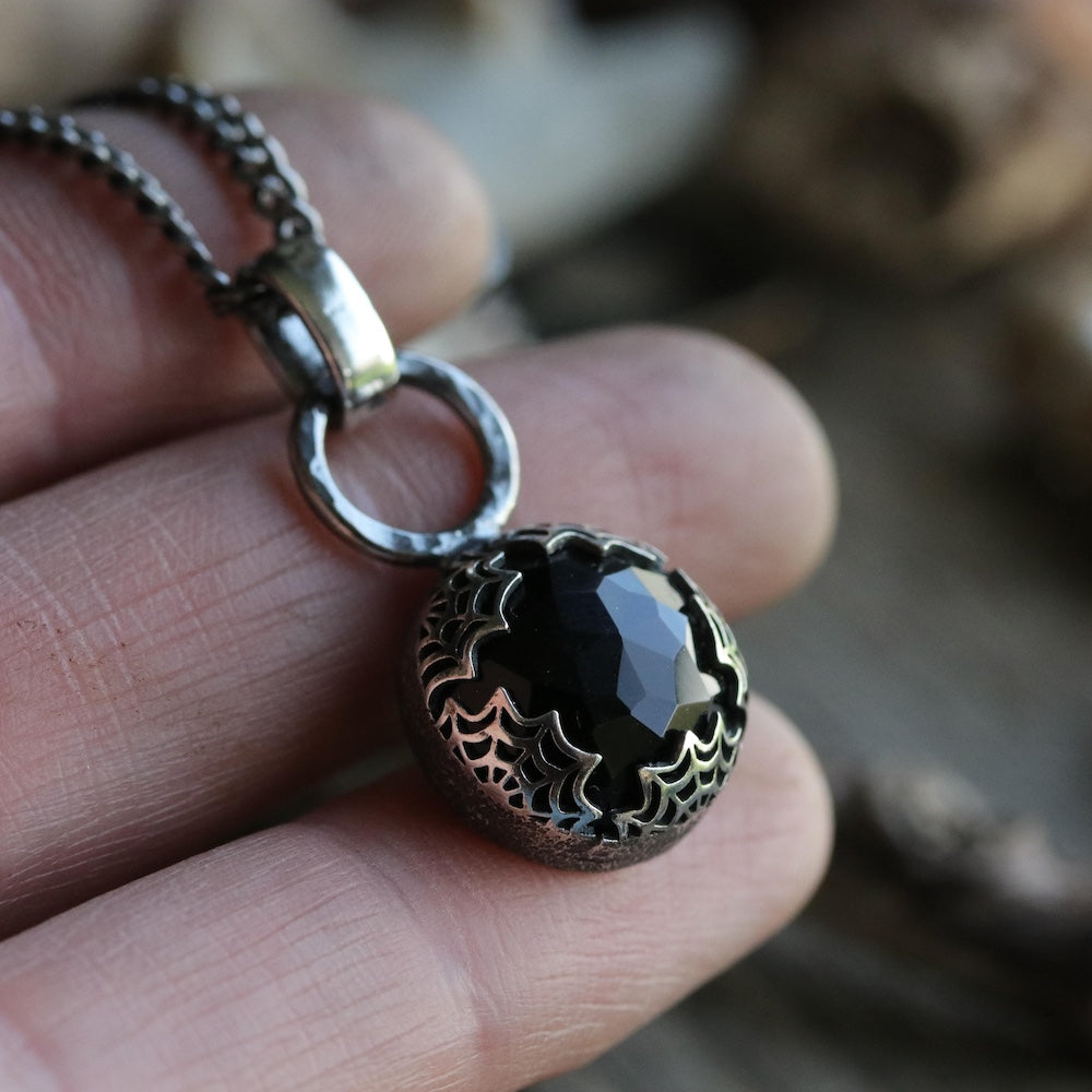 The Weaver - Onyx Pendant