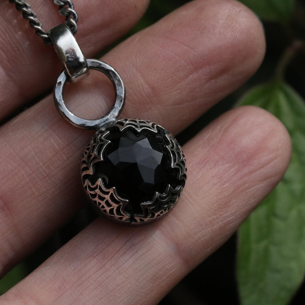 The Weaver - Onyx Pendant