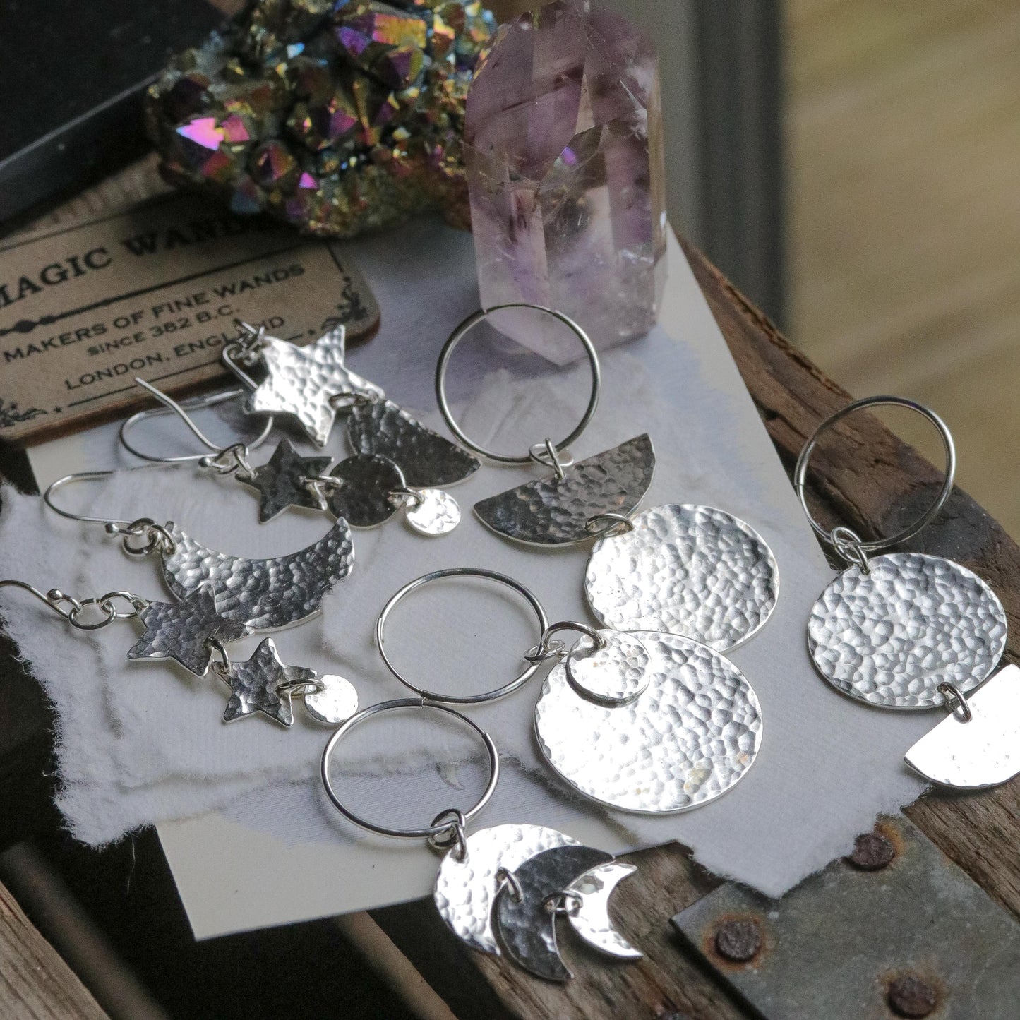 Sun 28th July - Moon & Stars Earring Workshop