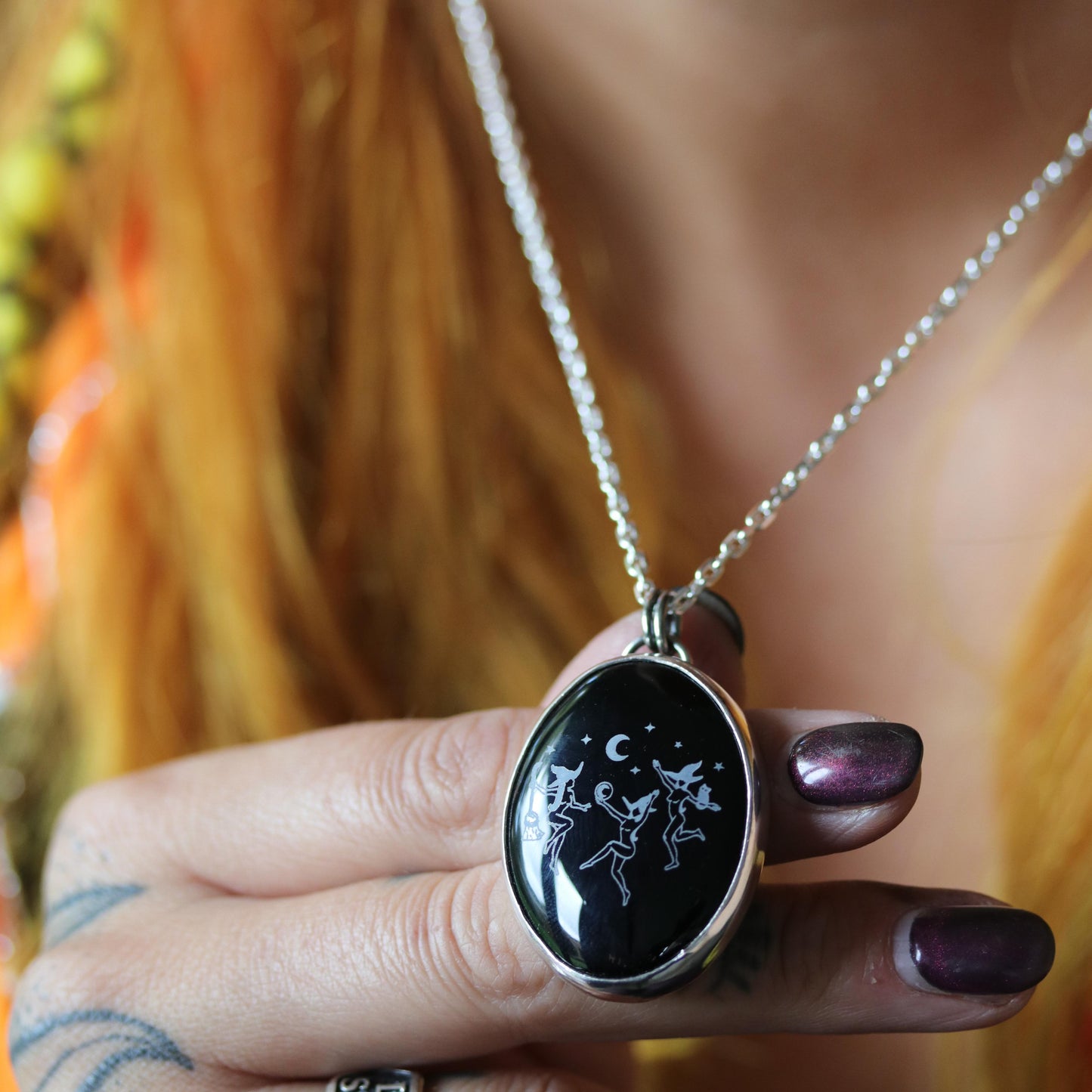 The Coven - Onyx pendant
