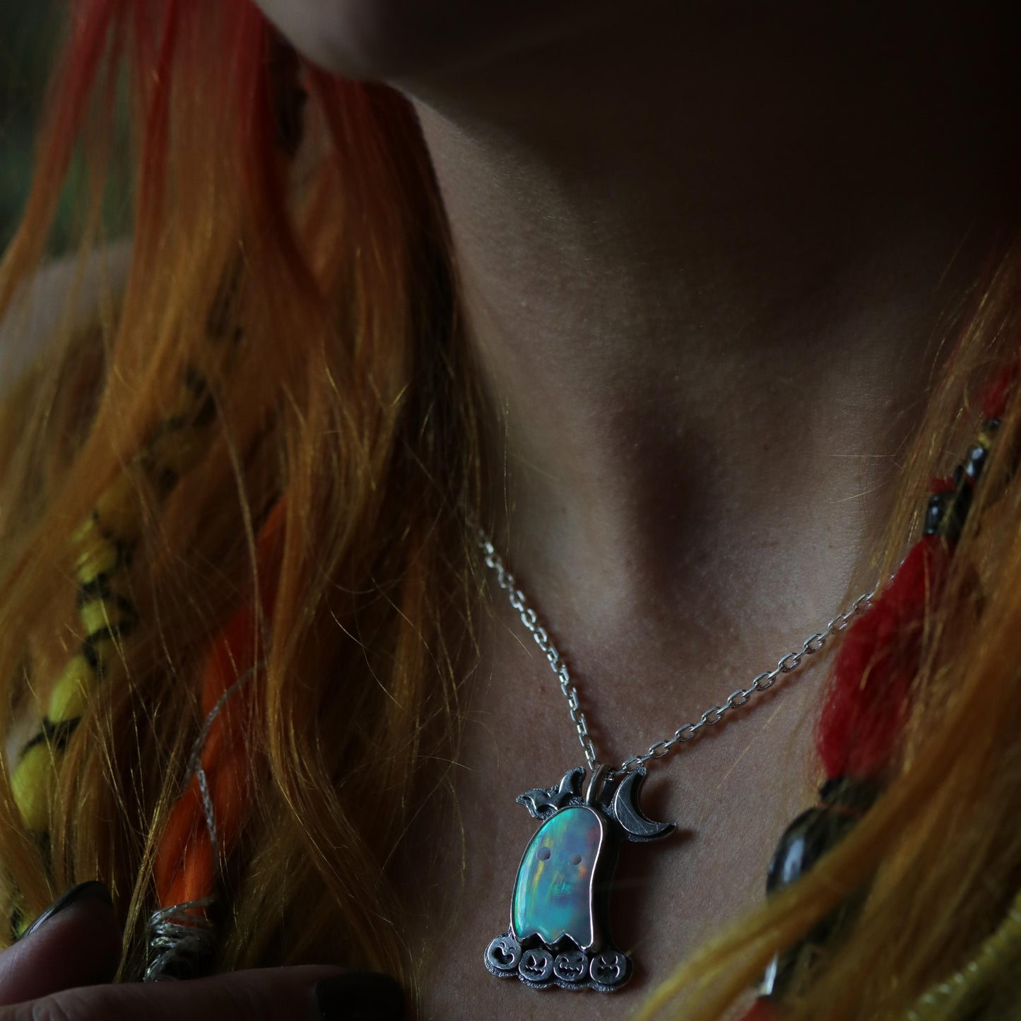 Aurora - Ghost pendant