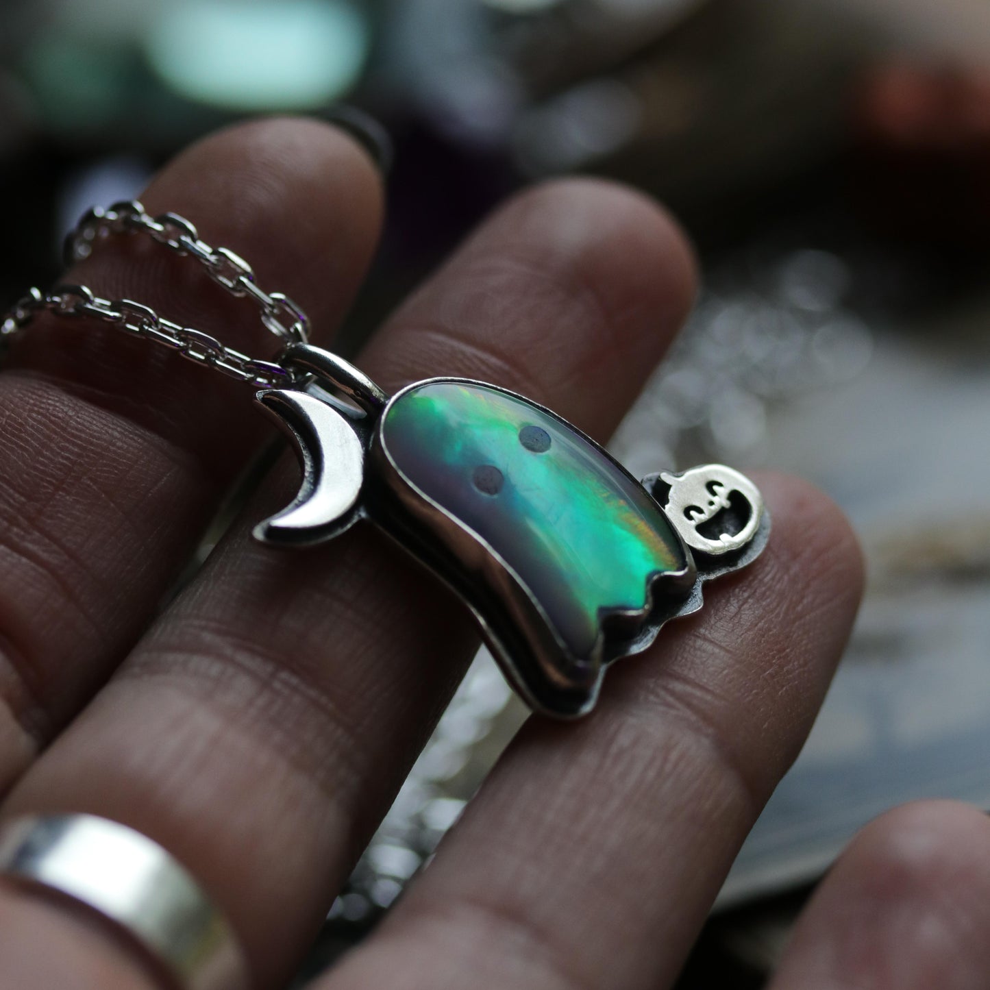 Aurora - Ghost pendant