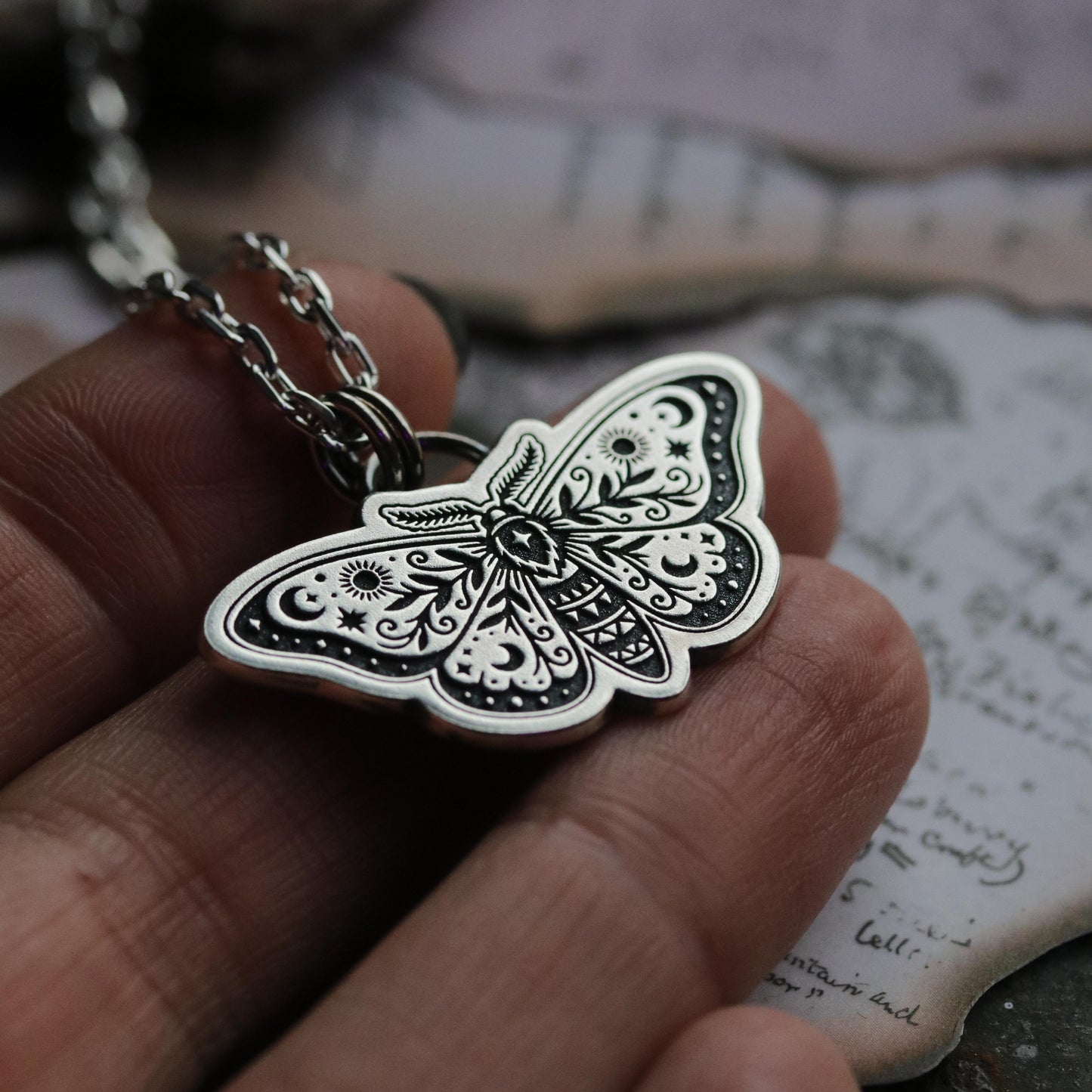 Stay Magical - Luna Moth Pendant