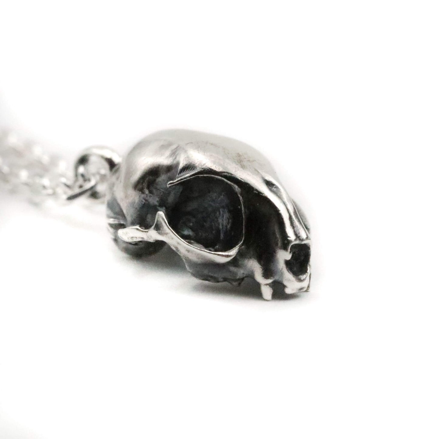 Freyja's Shadow - Cat skull Pendant