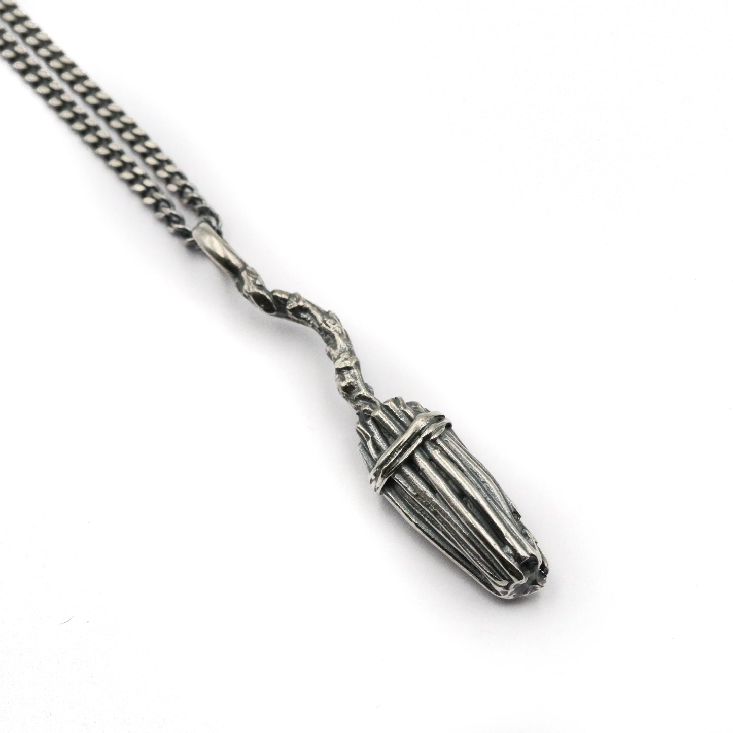 Witches Besom Necklace - Broomstick Pendant