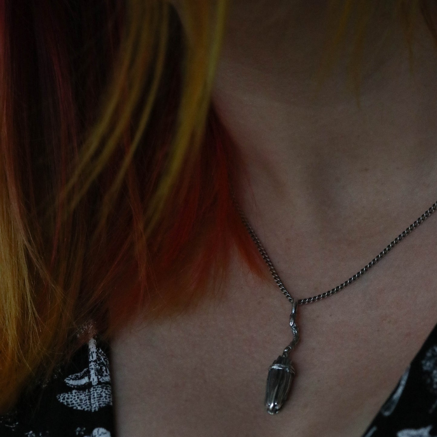 Witches Besom Necklace - Broomstick Pendant