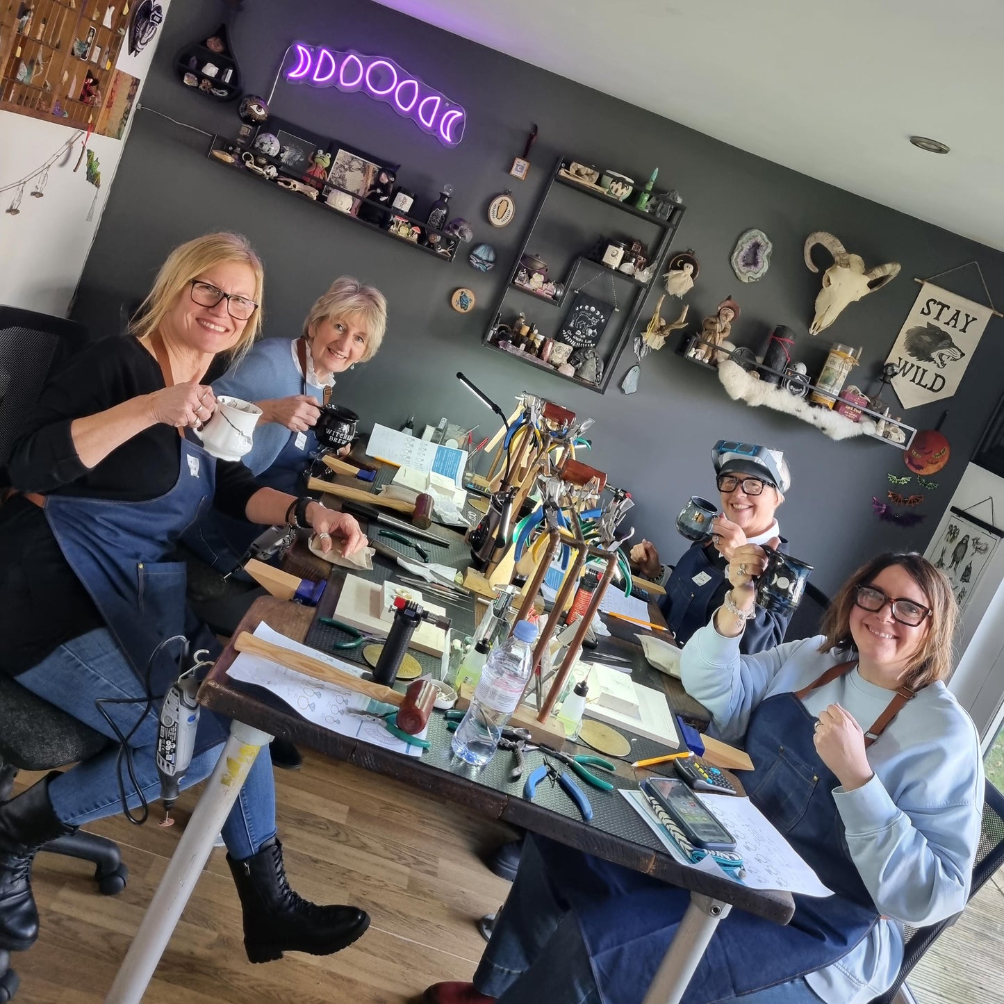 Sun 21st July - Hammered Ring 1/2 Day Class