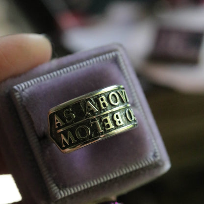 As Above, So Below Ring