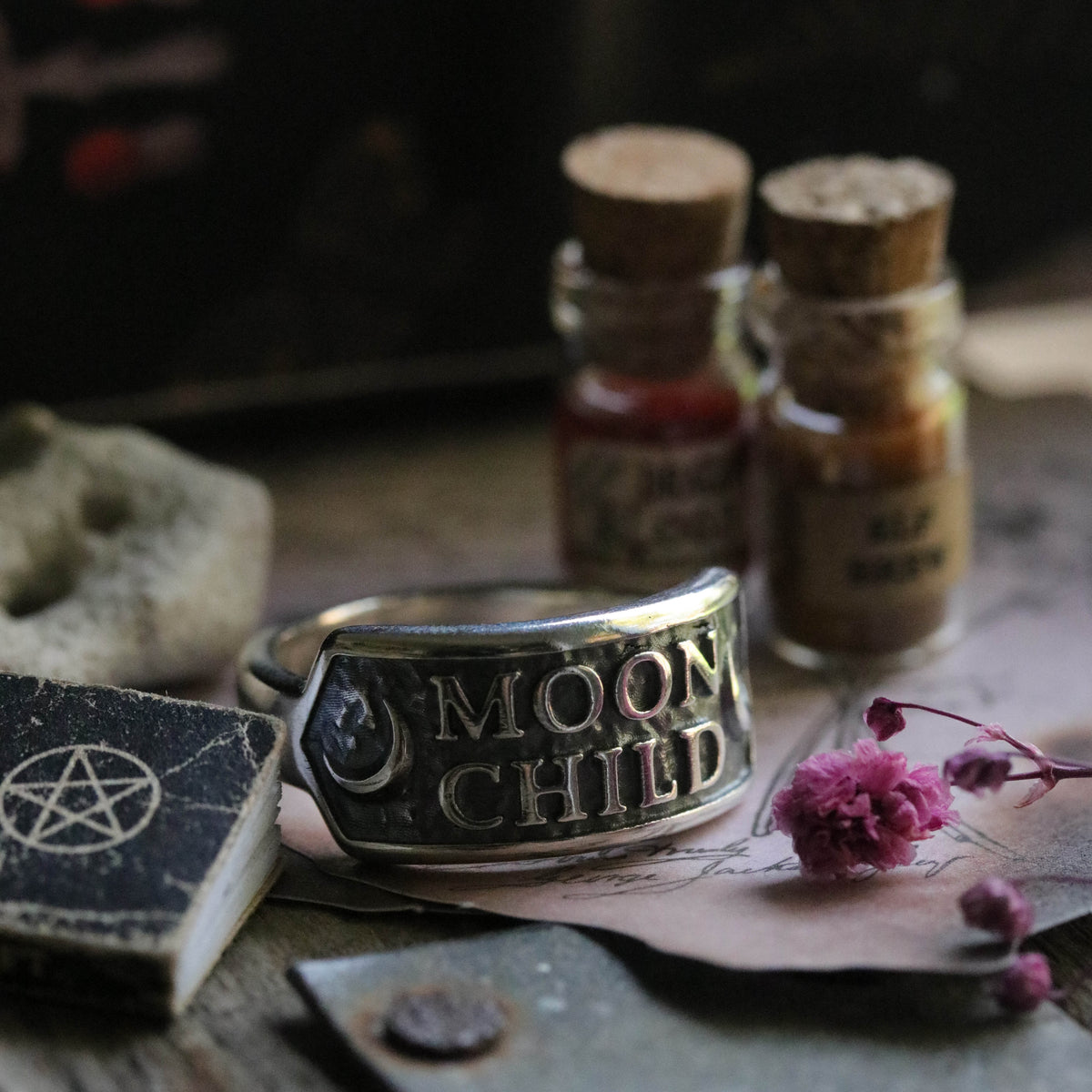 Moon Child Ring