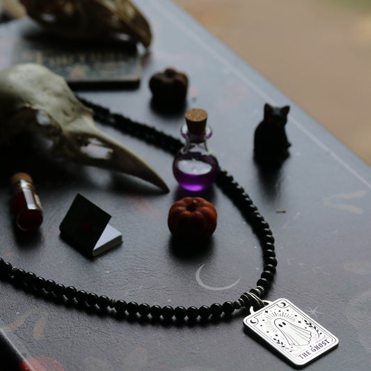 The Ghost - Onyx pendant
