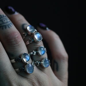 Triple Moon Ring - various sizes