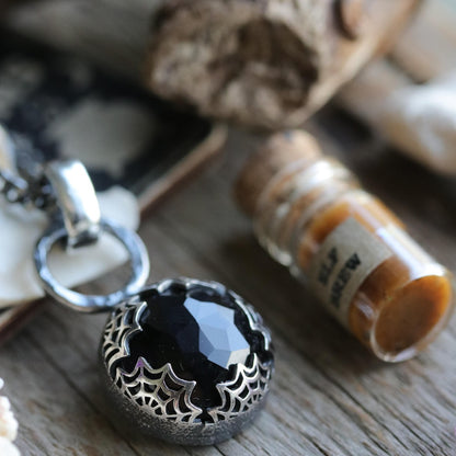 The Weaver - Onyx Pendant