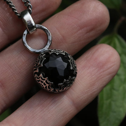The Weaver - Onyx Pendant
