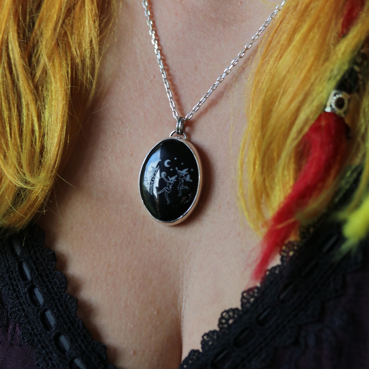 The Coven - Onyx pendant