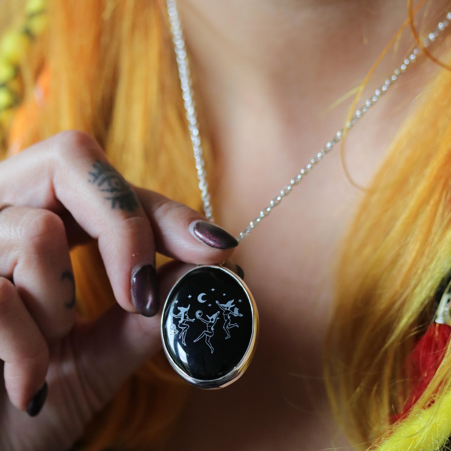 The Coven - Onyx pendant
