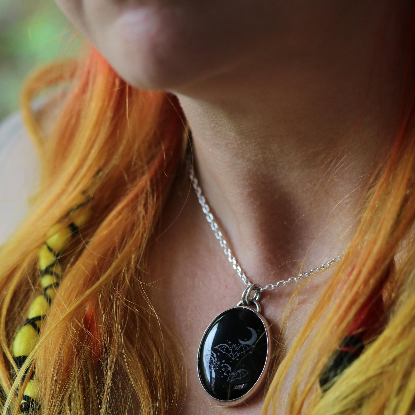 Night Queen - Onyx pendant