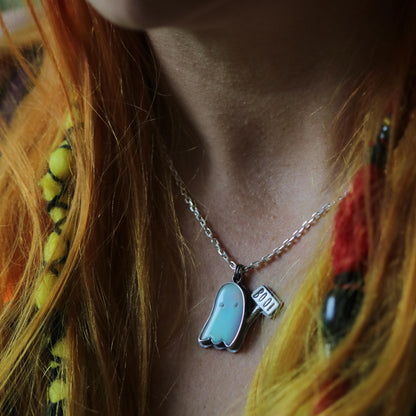 Aurora - Ghost pendant