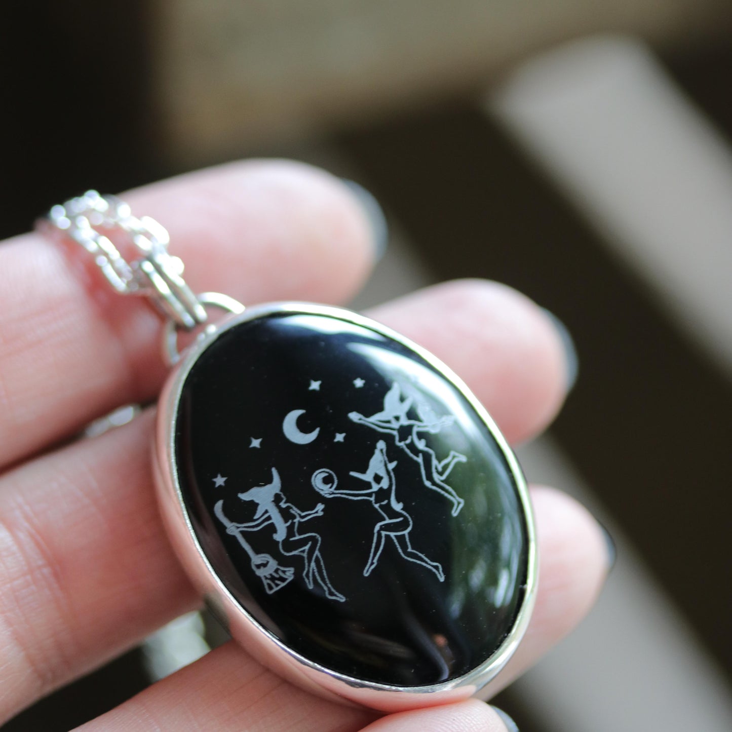 The Coven - Onyx pendant
