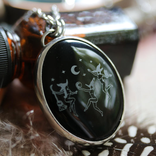 The Coven - Onyx pendant