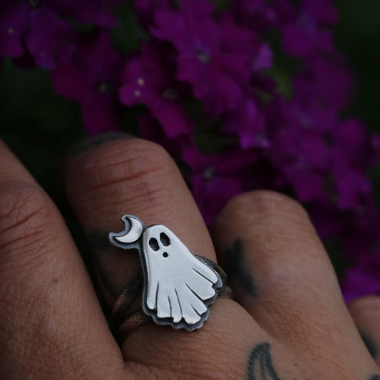 Ghost ring size UK O / US 7.5