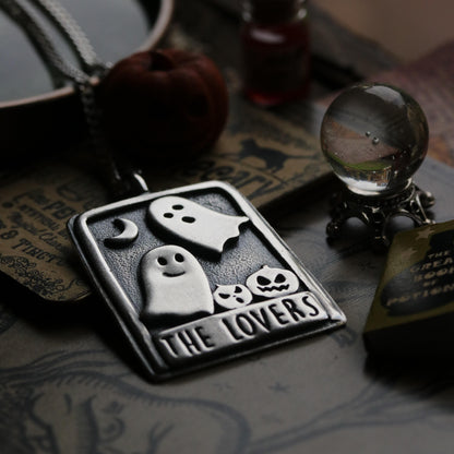 The Lovers - Ghost pendant