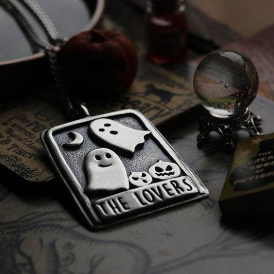 The Lovers - Ghost pendant
