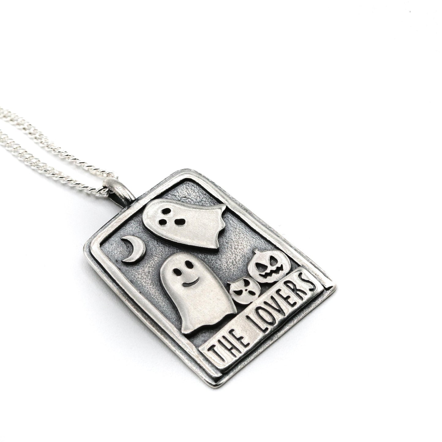 The Lovers - Ghost pendant
