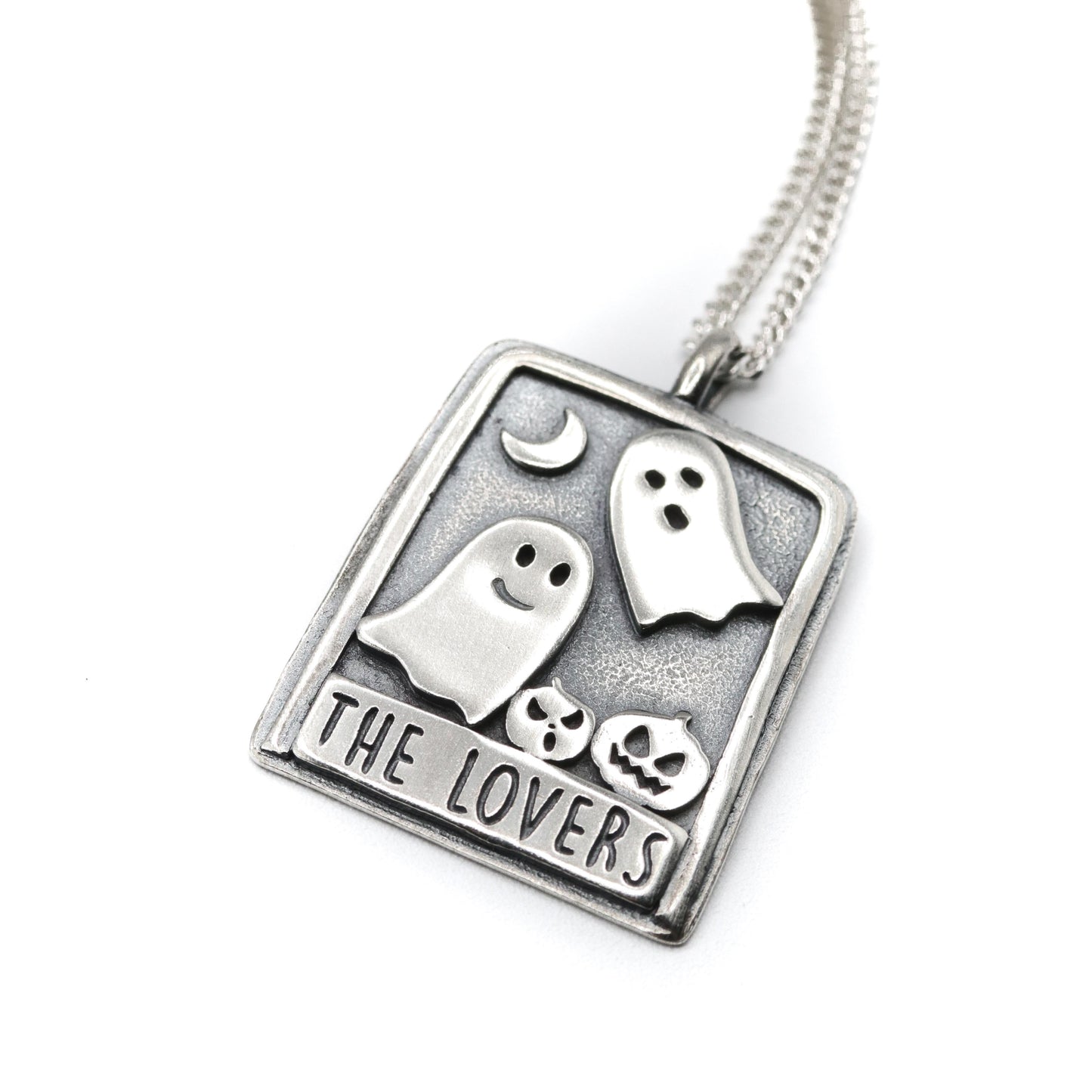 The Lovers - Ghost pendant