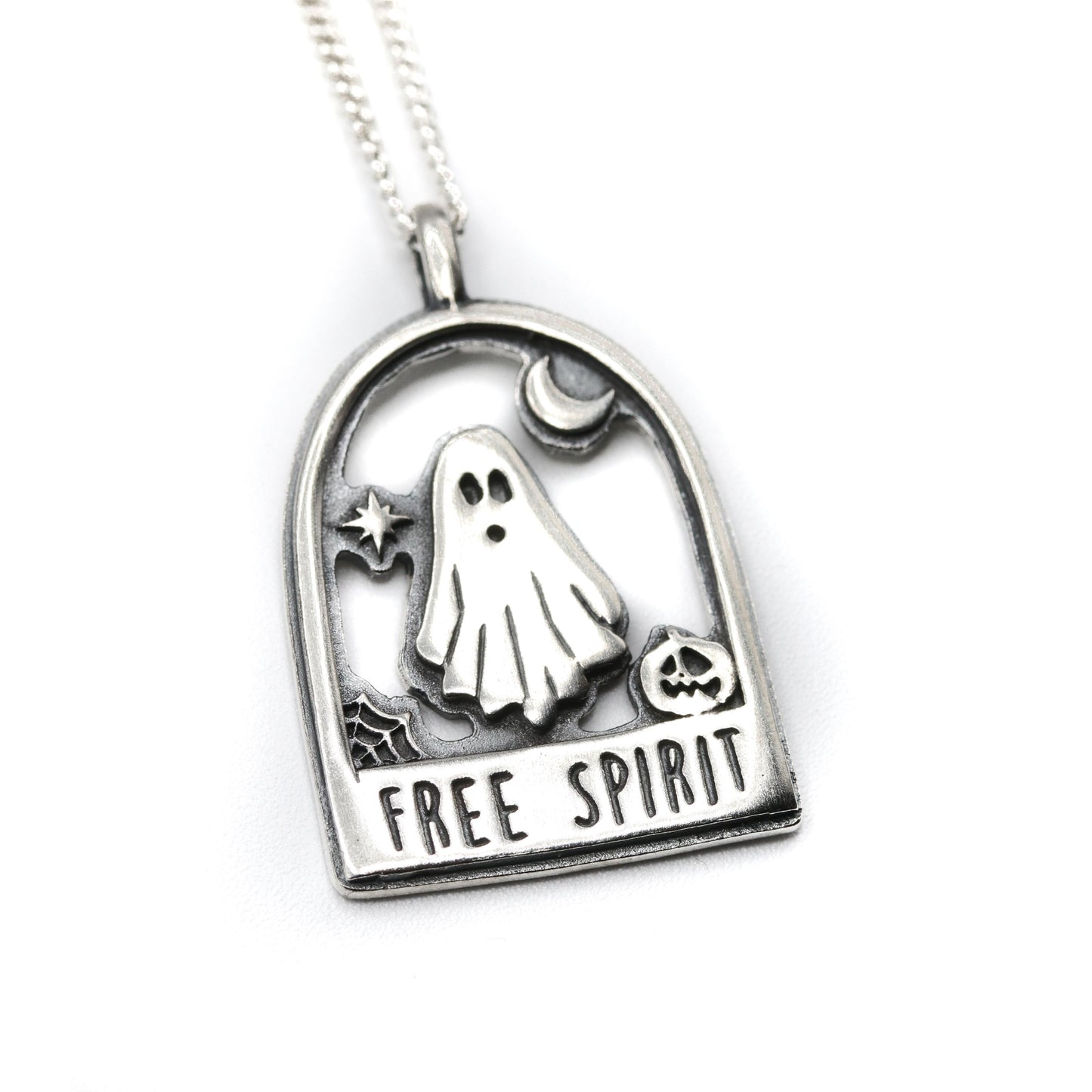 Free Spirit - Ghost pendant