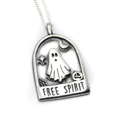 Free Spirit - Ghost pendant