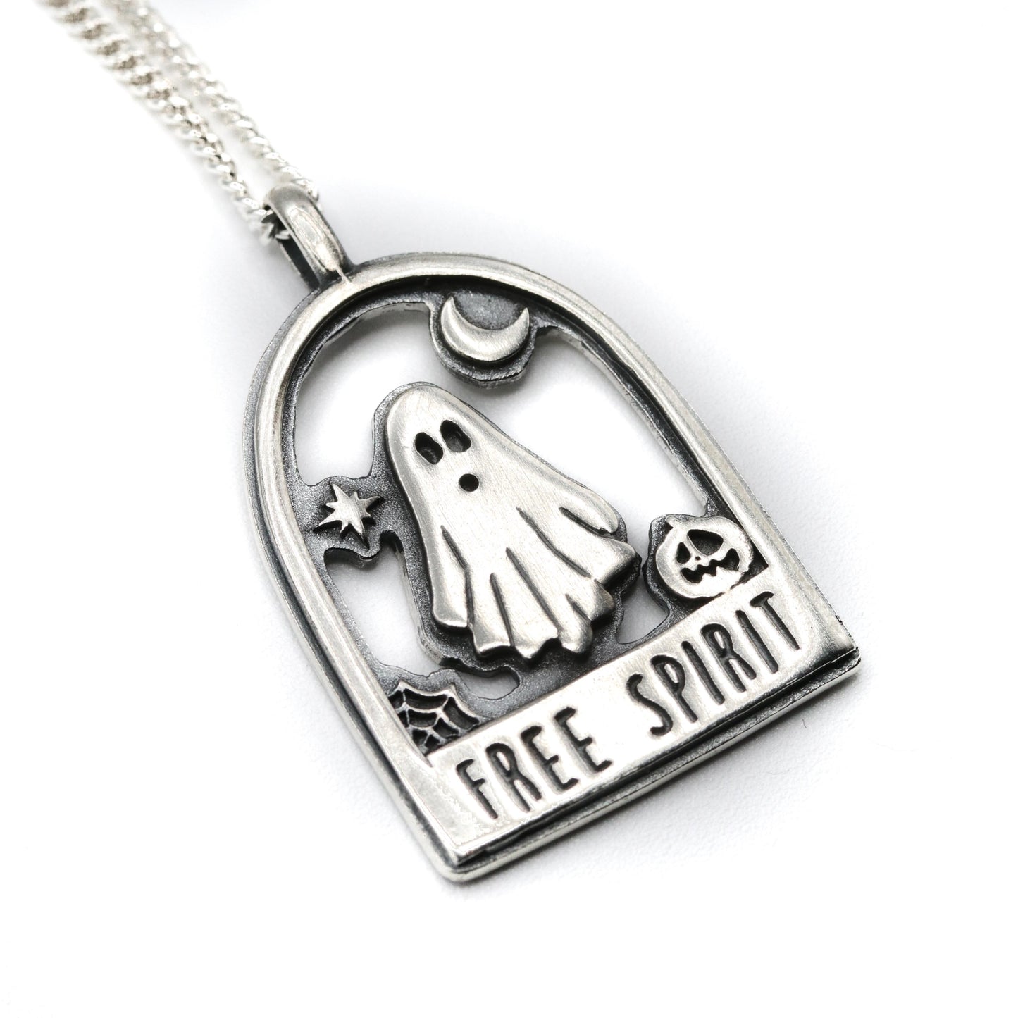 Free Spirit - Ghost pendant