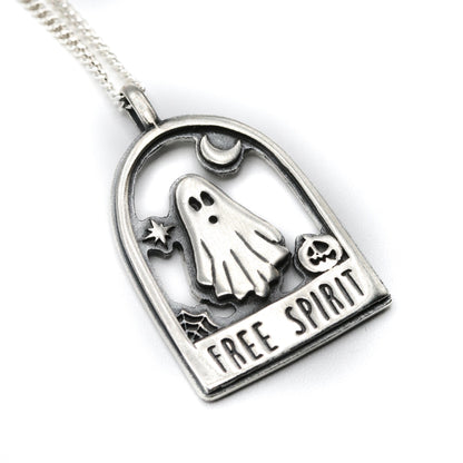 Free Spirit - Ghost pendant