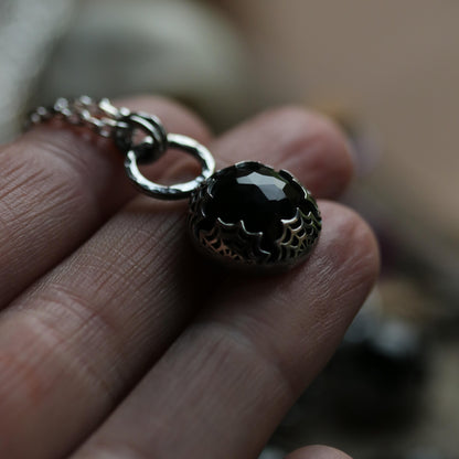 The Weaver - Onyx Pendant