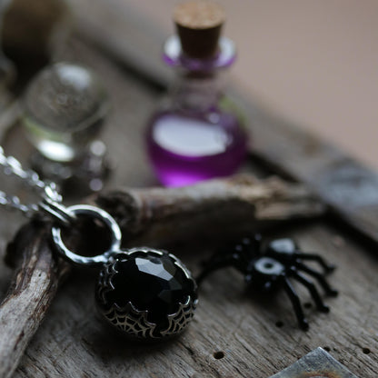 The Weaver - Onyx Pendant