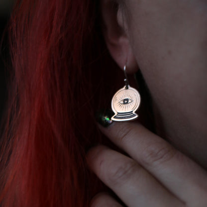 Affirmation earrings