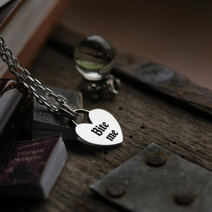 Bite me charm