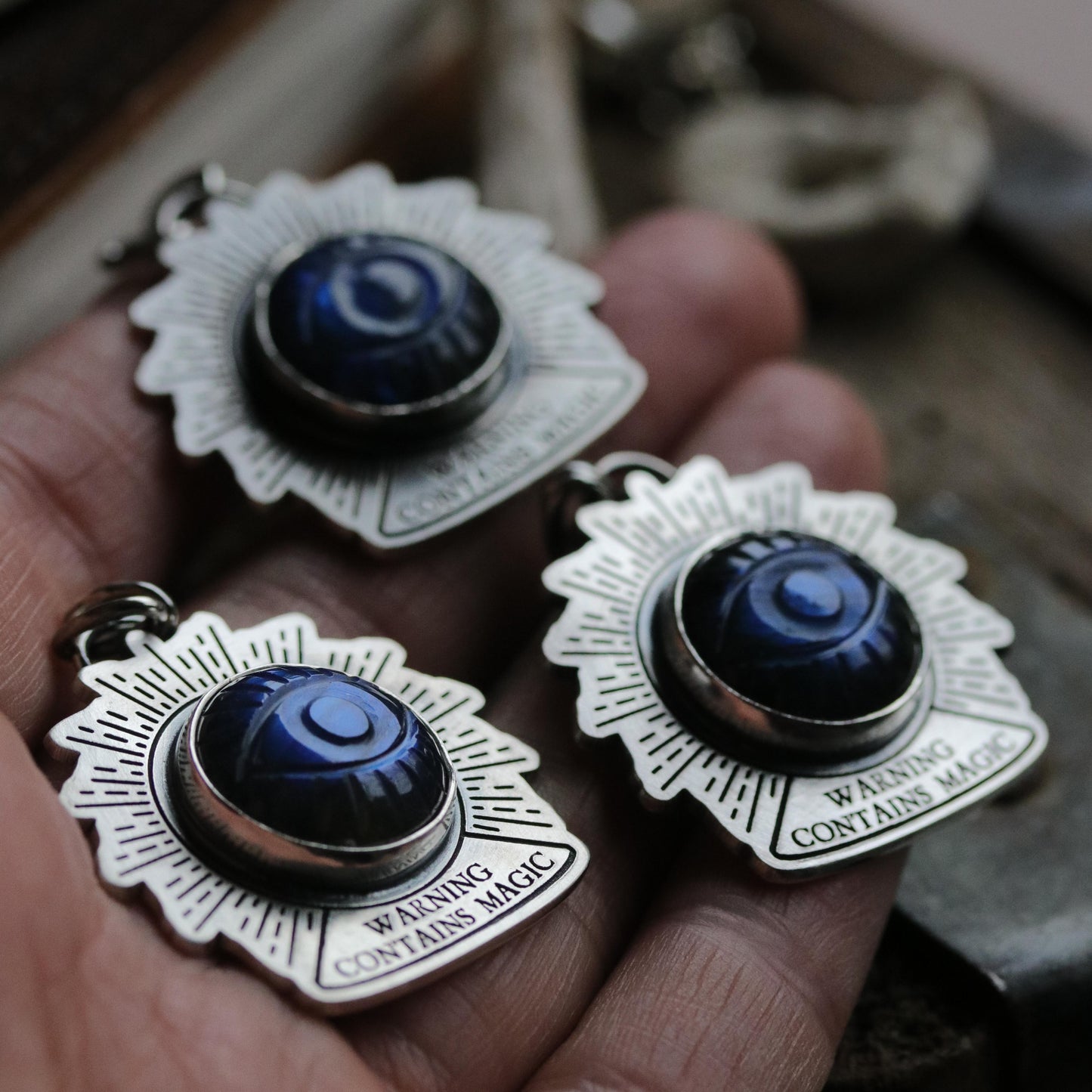 Labradorite Crystal Ball Pendant