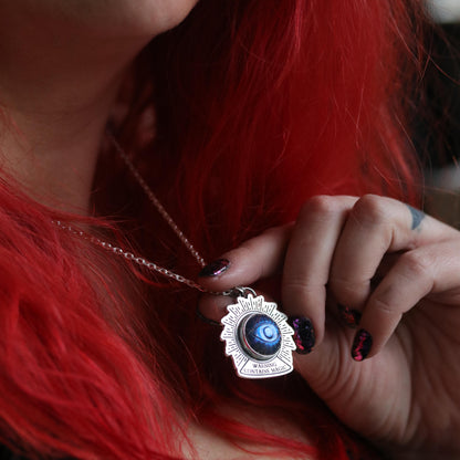 Labradorite Crystal Ball Pendant