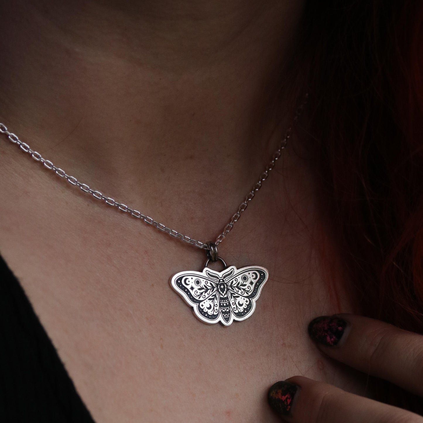 Stay Magical - Luna Moth Pendant