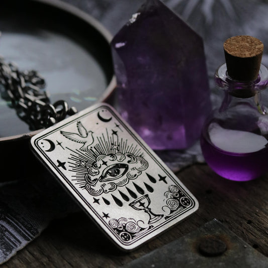 The grief card - pendant