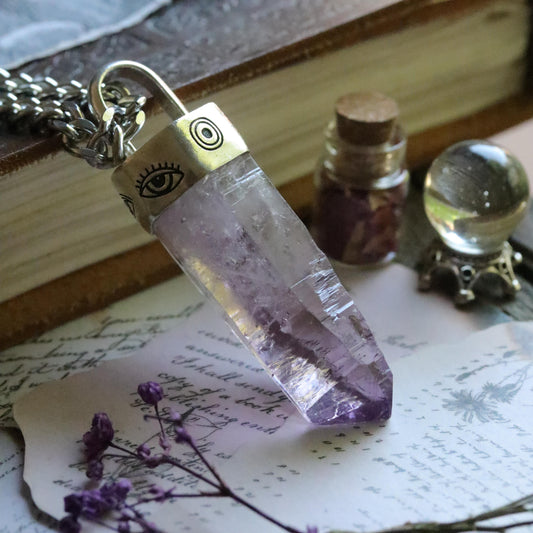 Mystic Eye Amethyst pendant