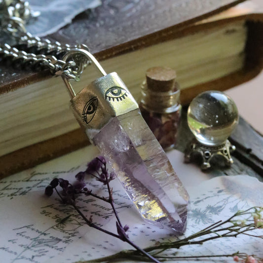 Mystic Eye Amethyst pendant