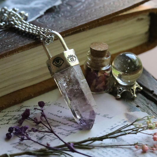 Mystic Eye Amethyst pendant