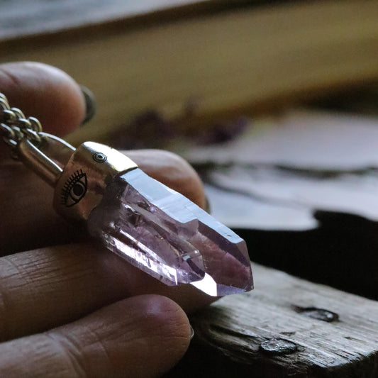 Mystic Eye Amethyst pendant