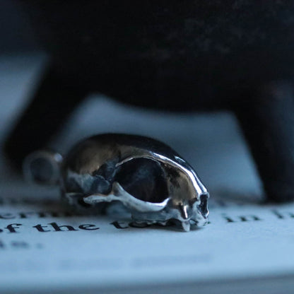 Freyja's Shadow - Cat skull Pendant