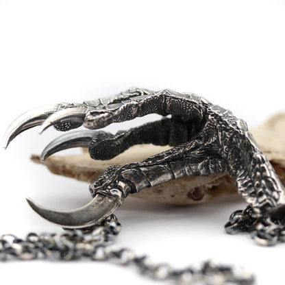The Messenger - Raven Foot Pendant