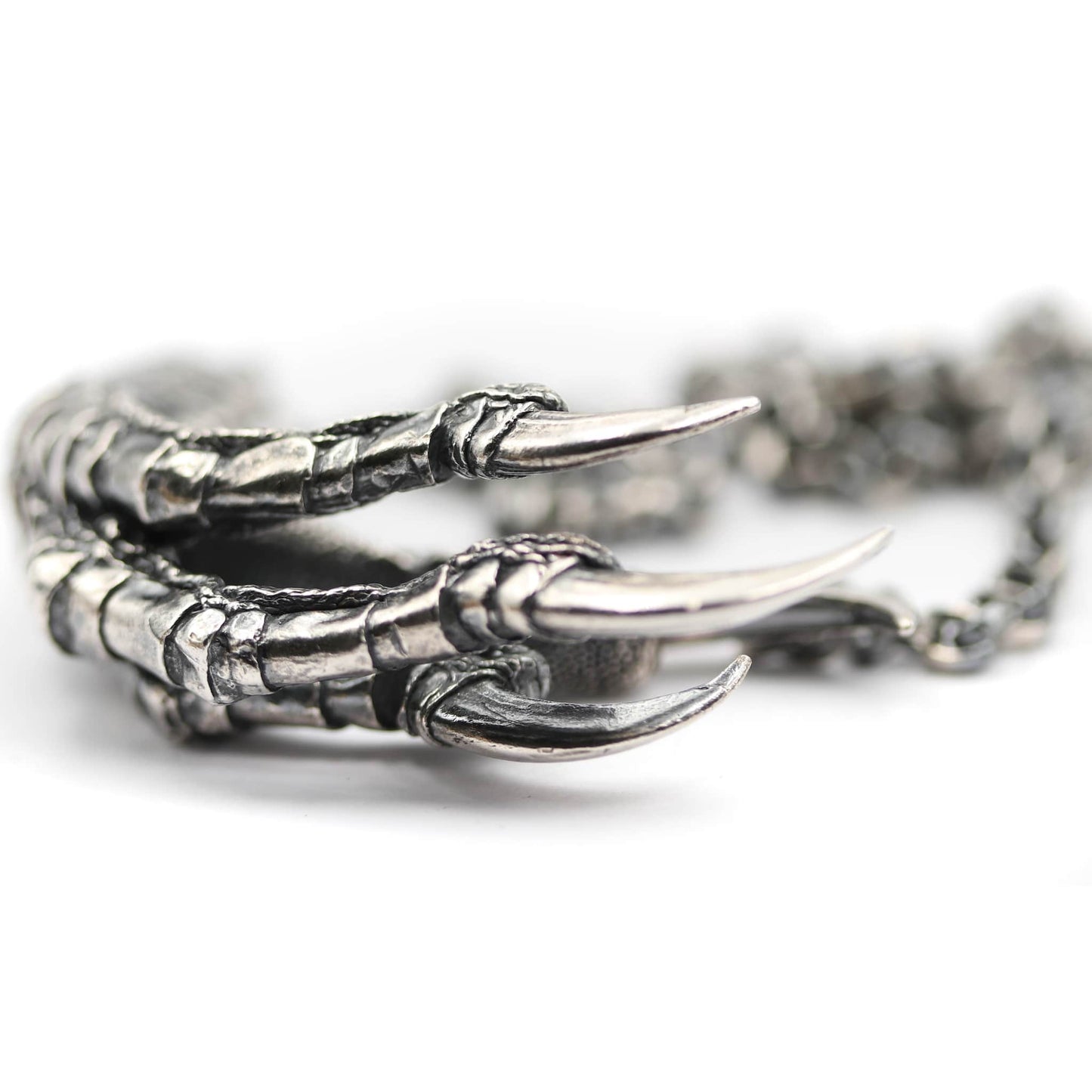 The Messenger - Raven Foot Pendant