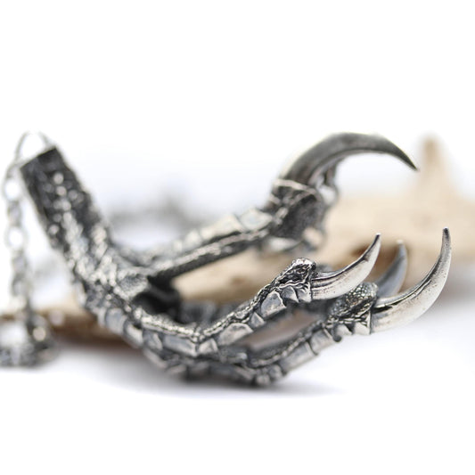 The Messenger - Raven Foot Pendant